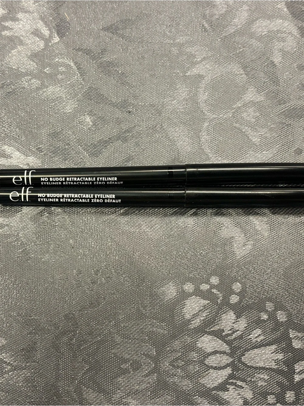 E.L.F No Budge Retractable Eyeliner Pencil - Black (2 Pack) NWOT